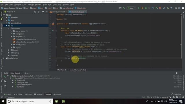 Android Studio: Programando un botón para mostrar imágenes смотреть онлайн
