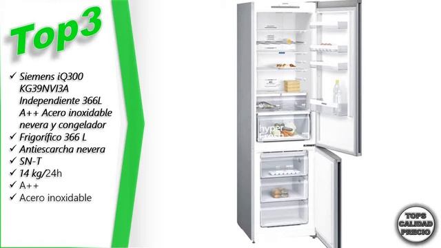 ? Mejores Frigoríficos Siemens [ABRIL 2020] ?TopsCalidadPrecio смотреть онлайн