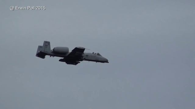 Shooting exercise A-10 Thunderbolt II Warthog Attack Run Nordhorn Range Germany 3-03-2015 смотреть онлайн