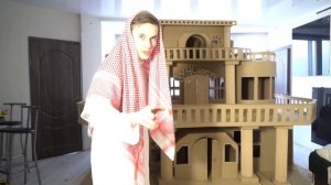 ДОДЕЛАЛ ОГРОМНЫЙ ДОМ ДЛЯ ЩЕНКА ! ДОМ ИЗ КАРТОНА