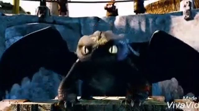 HTTYD-🎵Голубым раскрашу небеса🎵 смотреть онлайн