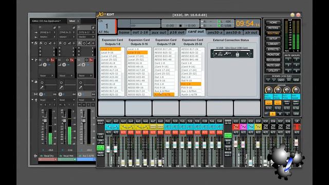 Record Aux Inputs Into Daw On Behringer X32 смотреть онлайн