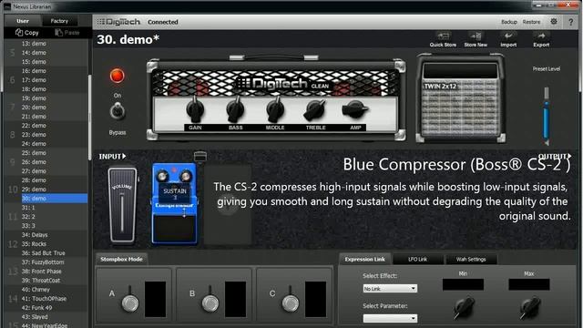 Digitech RP360XP - Compression Effects смотреть онлайн