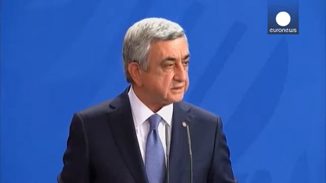 Президент Армении защитил Карабах перед Ангелой Меркель смотреть онлайн