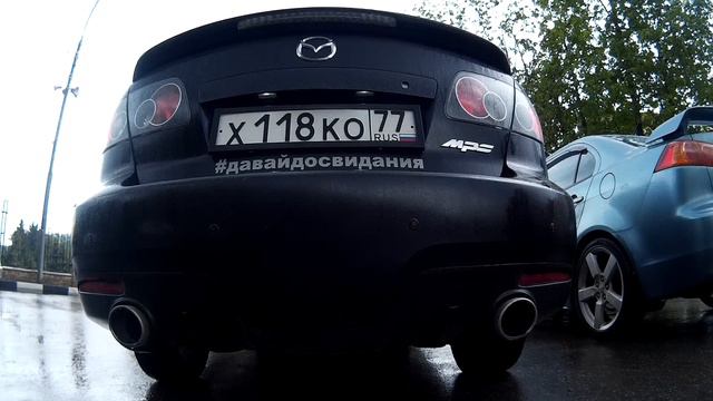Прямой выхлоп Mazda 6 MPS смотреть онлайн