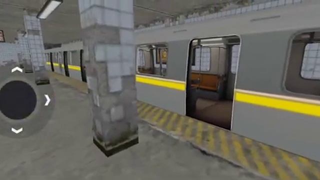 Прибытие И Отправление Буксировочного Метро поезда 81-720 Яуза В Subway simulator 3D