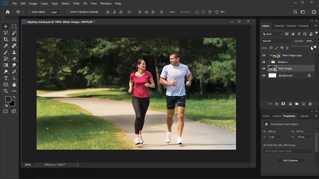 Clipping mask Photoshop Design Tutorial смотреть онлайн
