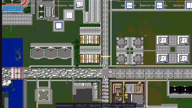 новый город в Minecraft ч.- 3 карта города смотреть онлайн
