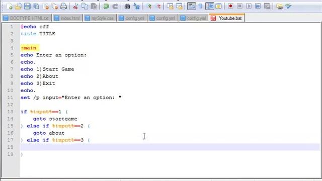 Batch Programming - 3 - If, If Else, and Else Statements смотреть онлайн