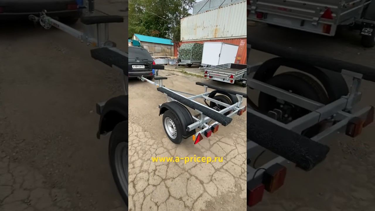 Прицеп для лодки ПВХ Набережные Челны Казань Уфа Чебоксары АРИВА МЗСА 81771С.012 #мзса #прицеп смотреть онлайн