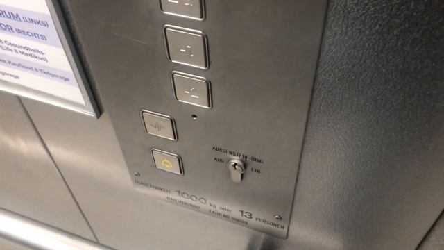 New lights! 1997 Becker & Reinhardt Elevator at Ludwigsburg-Ost смотреть онлайн