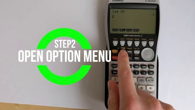 Casio fx-9860gii Graphing Calculator: How to Change the Log Base смотреть онлайн