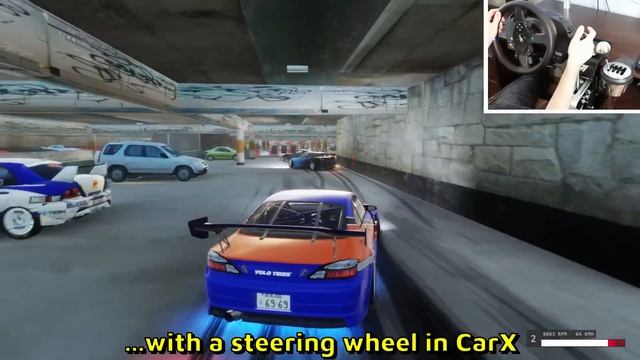 Drifting the Tokyo Drift Parking Lot with Thrustmaster T300 смотреть онлайн