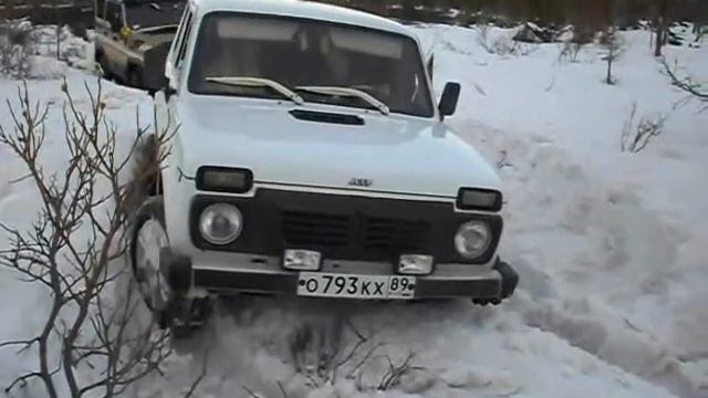 НИВА ! УАЗ ! OFF-ROAD Весна в тундре смотреть онлайн