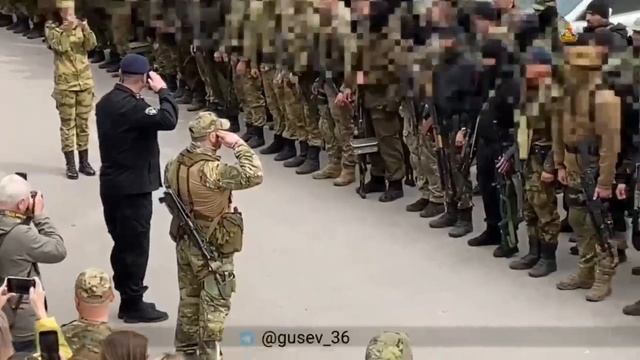 Воронеж. Встреча росгвардейцев смотреть онлайн