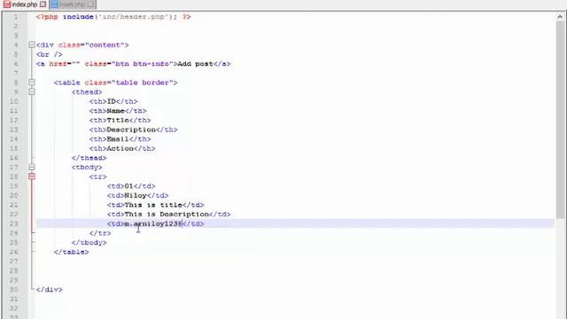 21(PHP Basic Tutorials) Select form using bootstrap смотреть онлайн