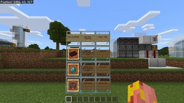 Minecraft Bedrock: Exp Storage Bank & Instant Tool Repair Tutorial! MCPE Xbox PC PS4 смотреть онлайн