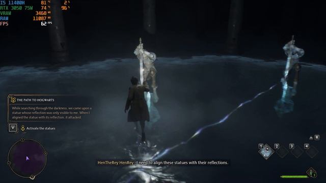 HOGWARTS LEGACY || I5 11400H || RTX 3050 75W || 16GB RAM || ACER NITRO 5 2021 смотреть онлайн