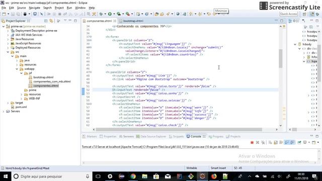 Melhorando a aparência com Bootstrap смотреть онлайн