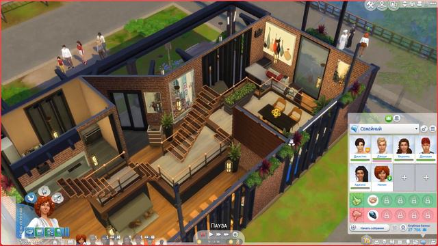 The Sims 4 : Династия Макмюррей # 720 Новый имидж Наоми смотреть онлайн