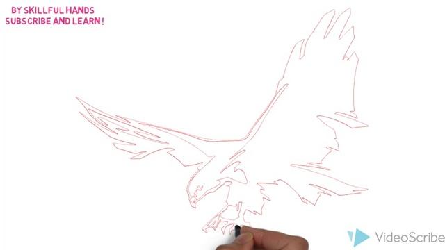 How to Draw an Eagle tattoo / Как нарисовать татуировку орла смотреть онлайн