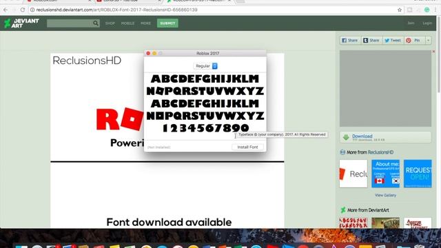 HOW TO GET THE ROBLOX FONT смотреть онлайн
