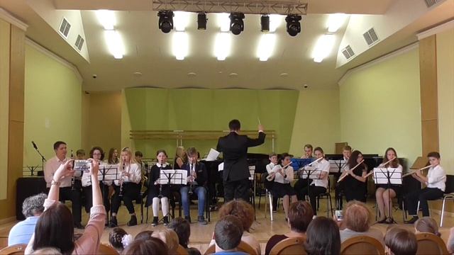 Р.Щедрин "Юмореска" исп. Оркестр духовых инструментов руководитель - Канеев Руслан Гирфанови смотреть онлайн