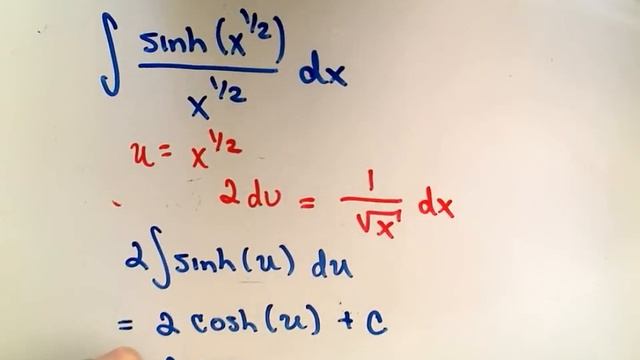 Hyperbolic Functions - Integration смотреть онлайн