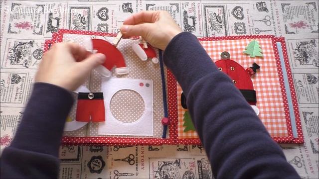 Quiet Book #16 “Christmas Quiet Book” смотреть онлайн