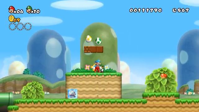 New Super Mario Bros Wii Online with Dolphin смотреть онлайн