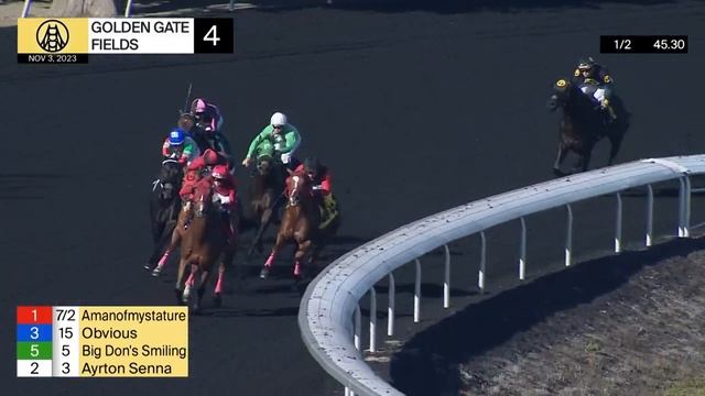 Made the Team Wins Race 4 on November 3, 2023 at Golden Gate Fields смотреть онлайн