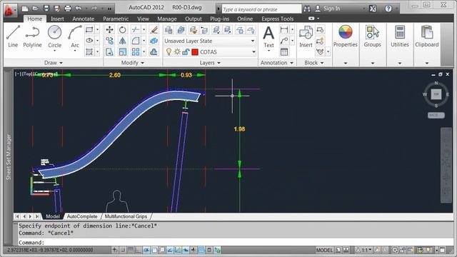 AutoCAD 2012 Multifunctional Grips смотреть онлайн