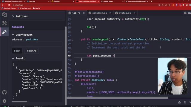 Build a Blog App with Solana & React (Solana CRUD 101) смотреть онлайн