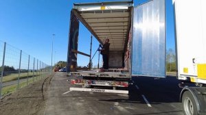 Шторный полуприцеп SCHMITZ с подъёмной крышей