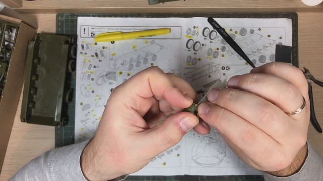 Стрим Т-34 УЗТМ Звезда Часть V. Верхняя кормовая деталь, деталировка верха корпуса.