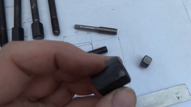 Как сделать самодельные шпильки крепления ГБЦ 21083 вместо заводских болтов . смотреть онлайн