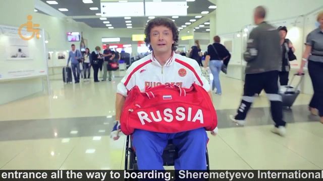 Sheremetyevo International Airport provides innovative services for passengers with reduced mobilit смотреть онлайн