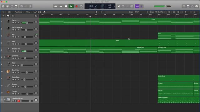 No Man No Cry (Jimmy Sax) - Free Backtrack And Score - Logic X Reconstruction