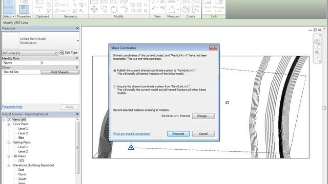 Linking Revit Models смотреть онлайн