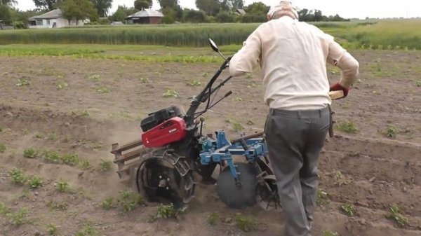 WEIMA WM900M-3 и дисковый окучник в работе