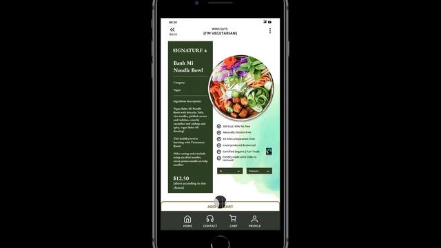 [ DXB110 Assesment 2: UI design for Mobile Food Ordering Application with Figma N10897640 ] смотреть онлайн