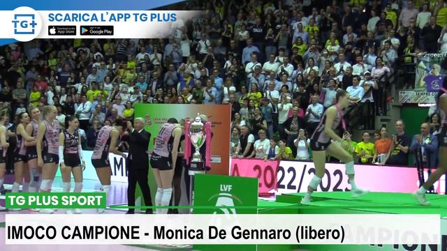 Speciale Imoco Conegliano campione d'Italia 2022/23 - TG Plus SPORT Treviso смотреть онлайн