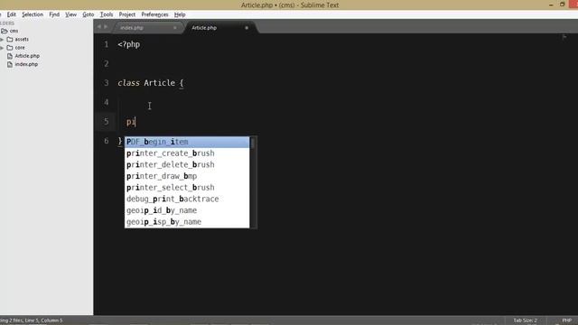 Tutorial CMS 1 Creating database смотреть онлайн