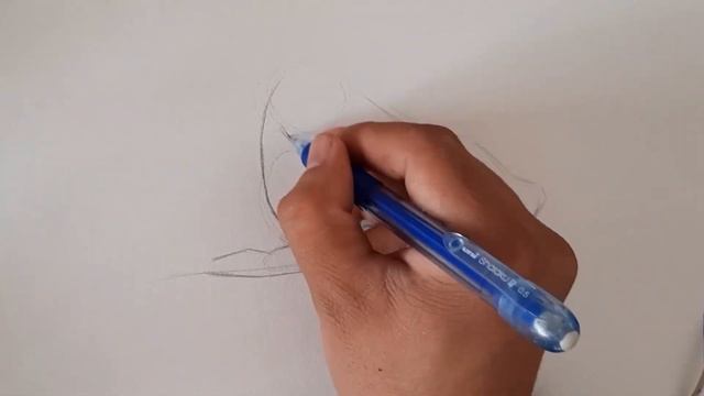 Figure sketch / Pencil drawing technique / 2x speed drawing process смотреть онлайн