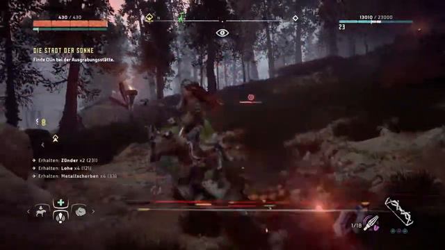 Horizon Zero Dawn Tutorial Carja Scharfschussbogen смотреть онлайн