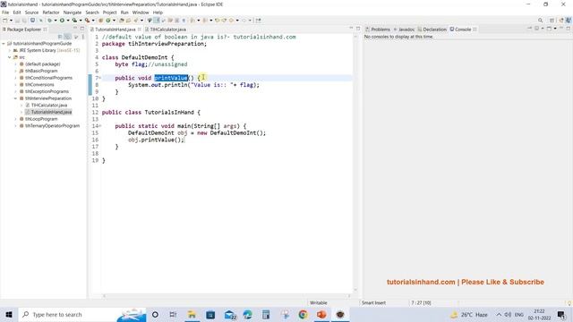 default value of byte in java смотреть онлайн