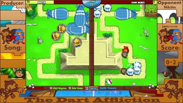 Ep 72 - nikitin vs jon314159 - King of the Hill Bloons TD Battles смотреть онлайн