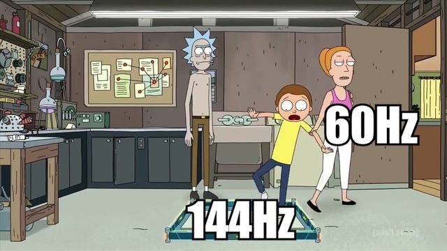 What its like going from 60Hz to 144Hz смотреть онлайн