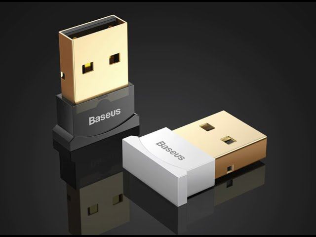 Baseus usb bluetooth адаптер. подключение к пк. смотреть онлайн