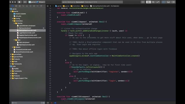 Going Walkabout - EP1: iOS Firebase Authentication смотреть онлайн